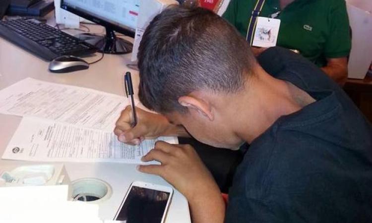 Attardo firma per la Lazio (© Facebook)