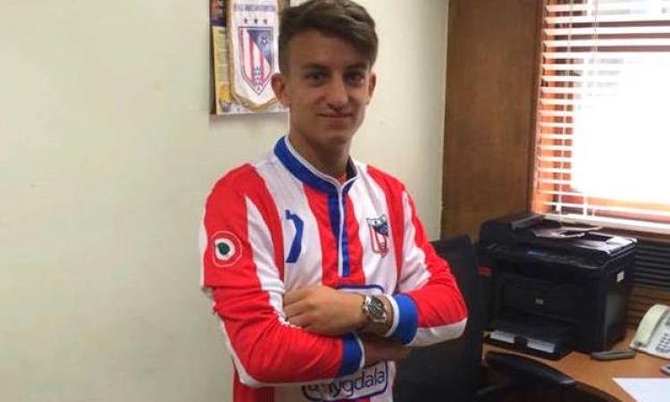 Panetta con la maglia dell&amp;apos;Audace