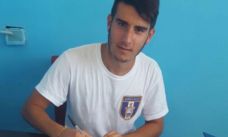 Andrea Tell firma con l&amp;apos;Anzio