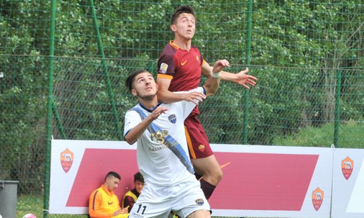 Di Nardo contro Paolelli a Trigoria ©DelGobbo