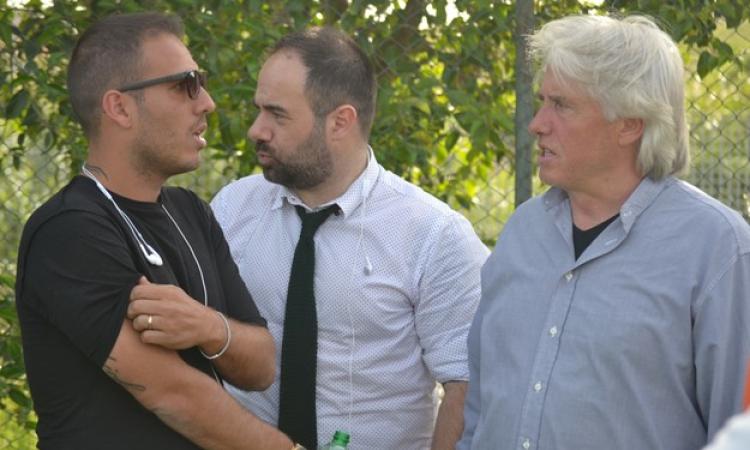 Da sinistra: Dantimi, Michesi e De Santis