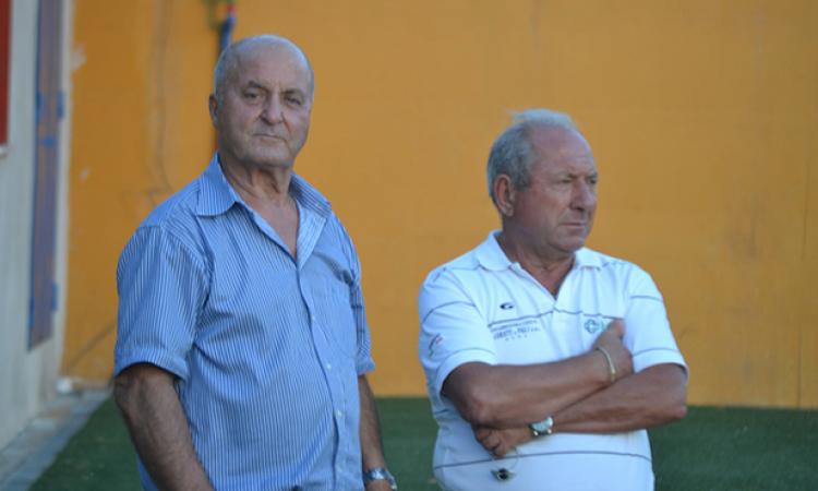 Il ds Caselli con il presidente Coratti