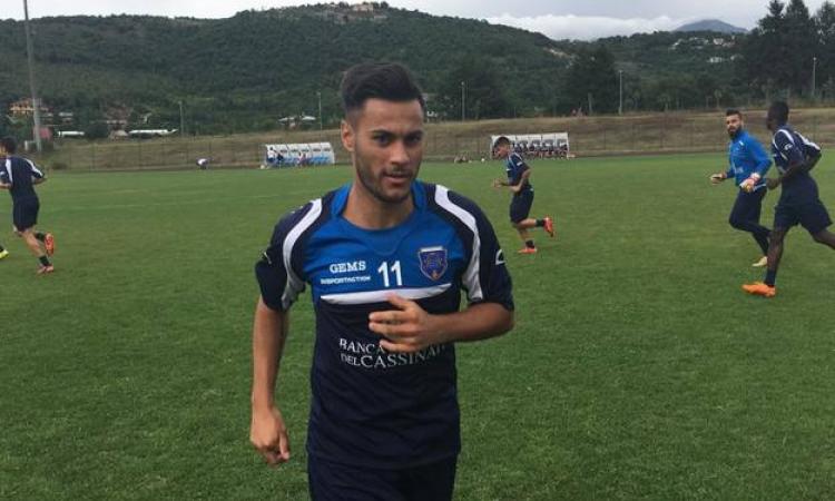 Ciro Corrado, in gol Foto © Cassino Calcio