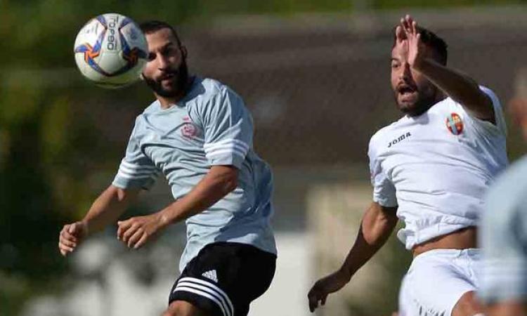 Un momento del match (© Fc Rieti)