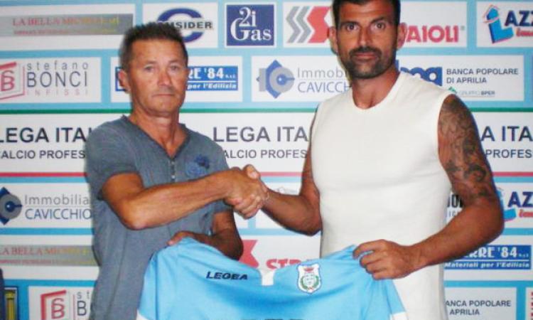Mirko Mancini (a destra) col ds Sanavia