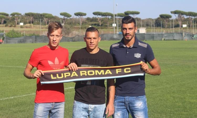 Iorio, Garufi, Ventola (foto ©DEpifanio/Lupa Roma FC)