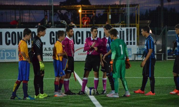 La finale della prima edizione con Inter e Barcellona