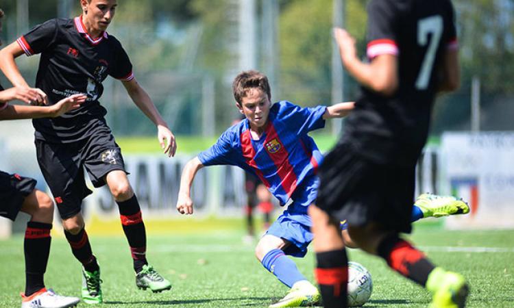 Cinquina blaugrana sugli umbri