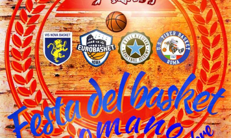 Festa del basket romano: si parte alle 18 in casa Tiber