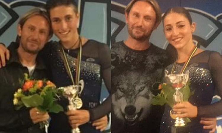 I fratelli Neri sul podio con Quirini