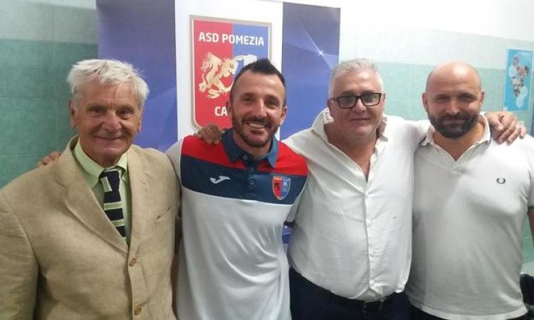 Ciotti con la dirigenza rossoblu
