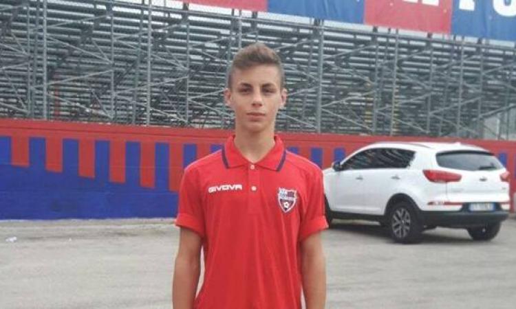 De Lellis con la maglia del Fondi