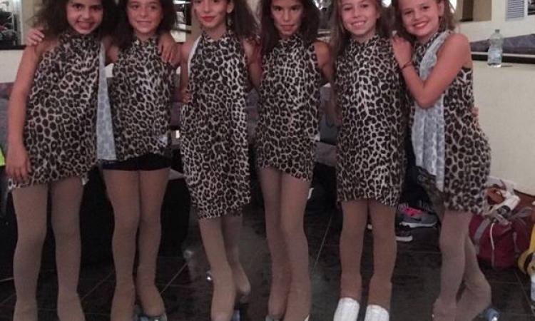 Le ragazze del Colonna che si sono esibite a Palestrina