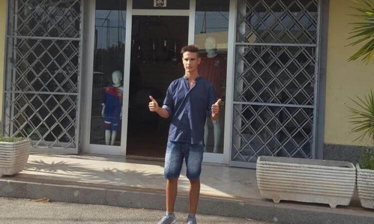 Granillo nel giorno della presentazione