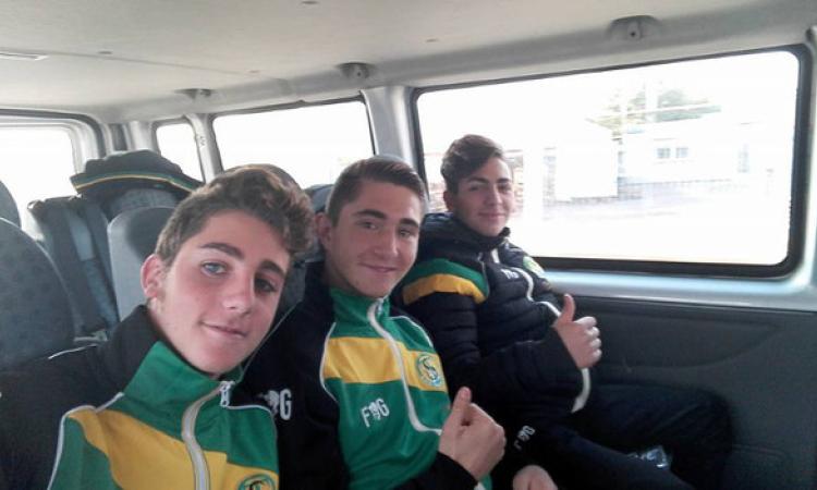 Murasso (a sinistra) insieme a due compagni (©Facebook)