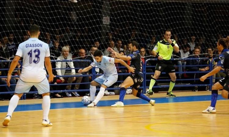 Una fase della gara