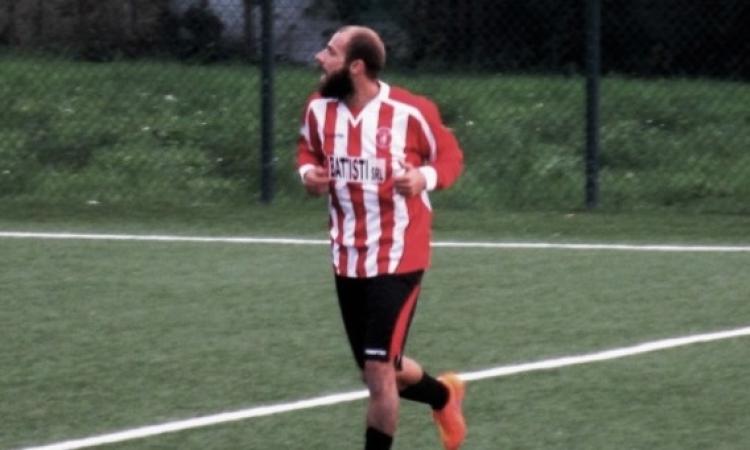 De Francesco con la maglia dell&amp;apos;Orvietana (foto sporterni.it)