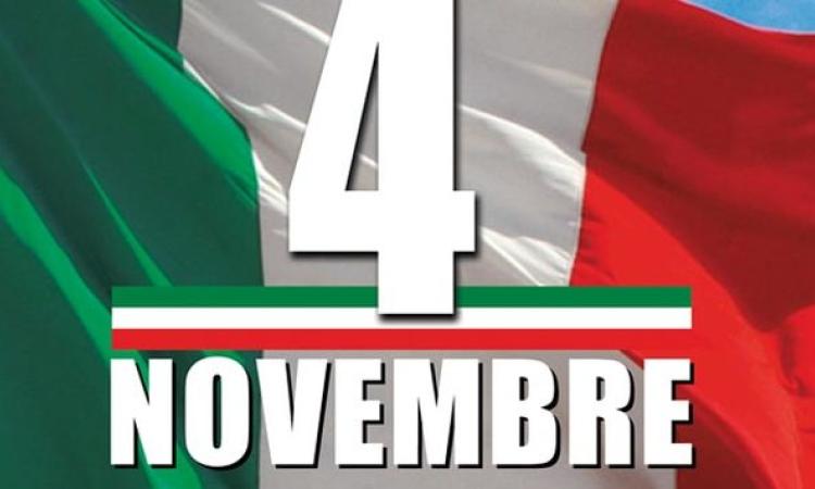 Gli eventi in città per la festa del 4 Novembre