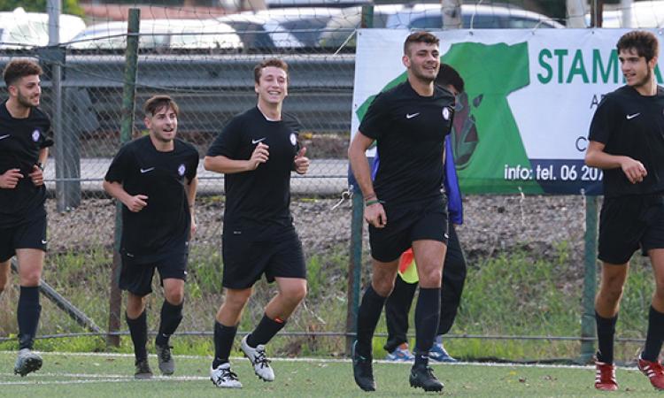 La Boreale esulta durante il match contro il Settebagni (©Lori)