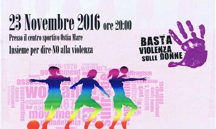 Domani all'Anco Marzio in campo contro la violenza