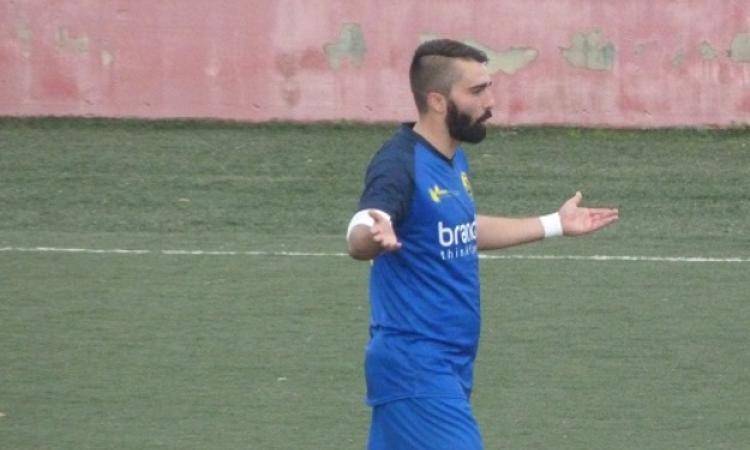 Cesaro, doppietta (foto gaz_reg)
