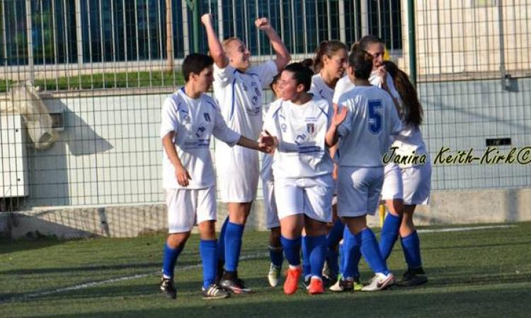 L&amp;apos;esultanza al gol di Fortunati