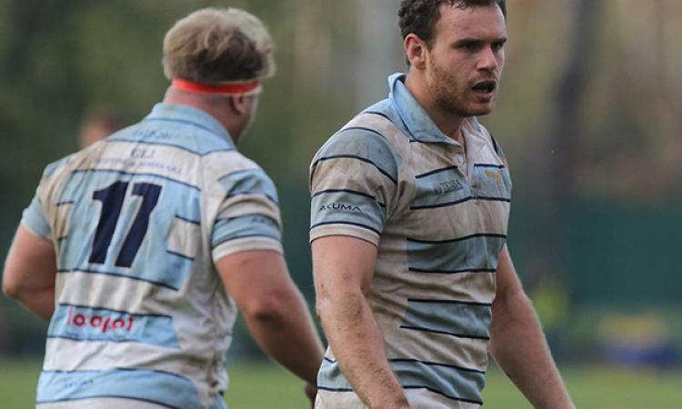 Carlo Filippucci, il migliore in campo (©Facebook SS Lazio Rugby)