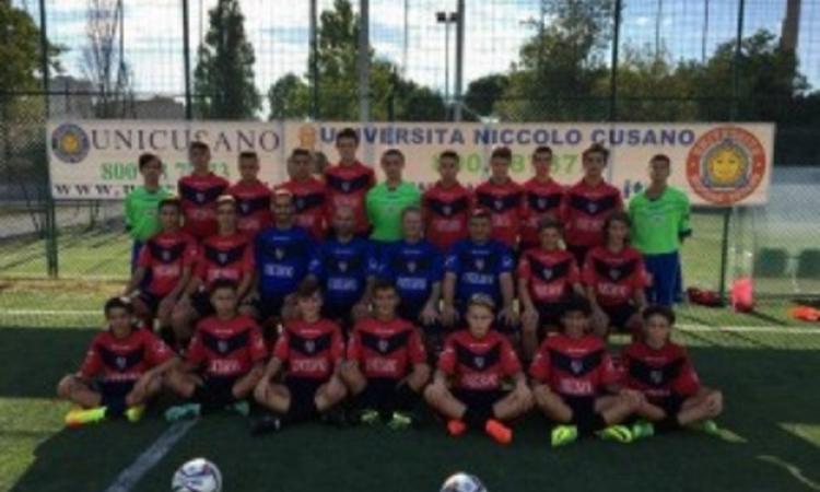 Il gruppo dell&amp;apos;Under 15 © unicusanofondicalcio.it