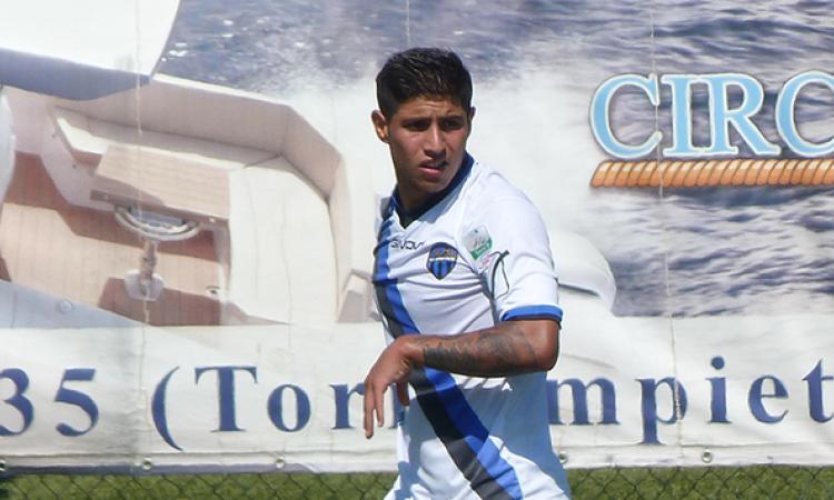 Santiago Rodriguez, 7 gol in campionato per il classe &amp;apos;98 uruguaiano ©Gazzetta Regionale