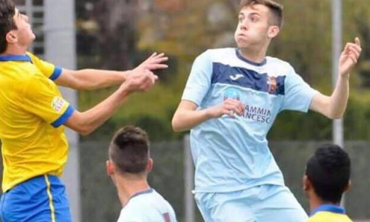 Marcheggiani con la maglia del Rieti