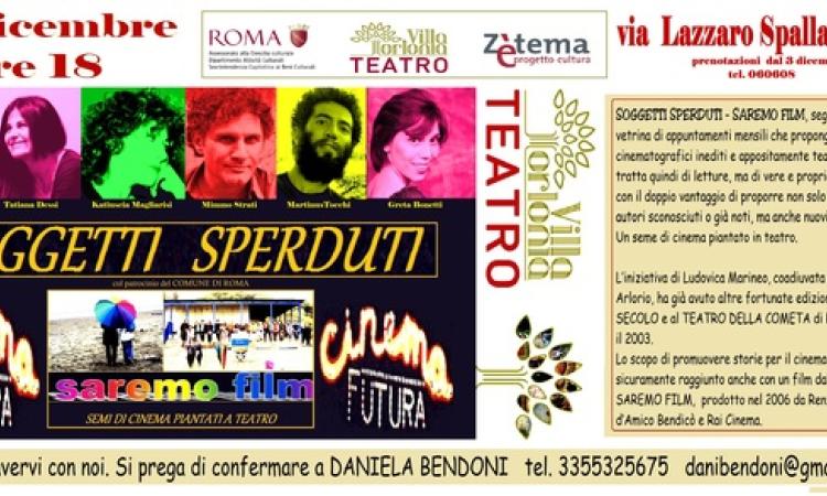 Saremo Film: soggetti cinematografici teatralizzati