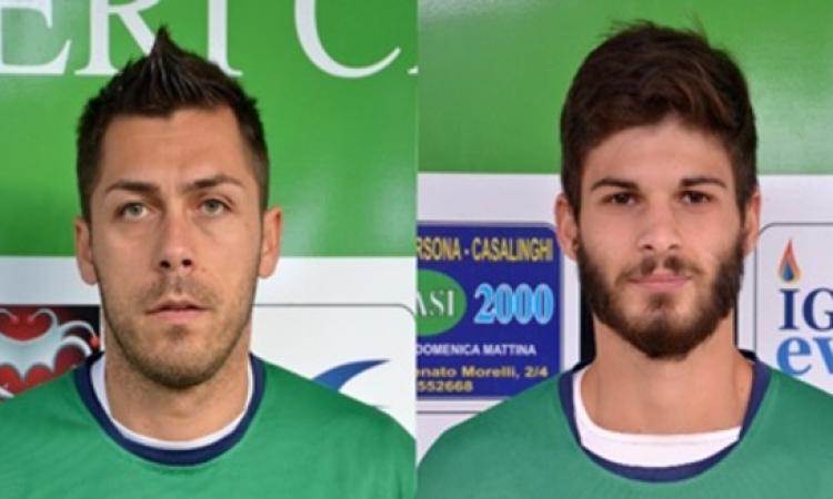 Carmine Gaeta e Marco Cesaretti dicono addio al Cerveteri
