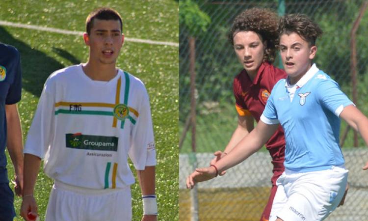 Clementi e, con la maglia della Lazio, Di Fazio