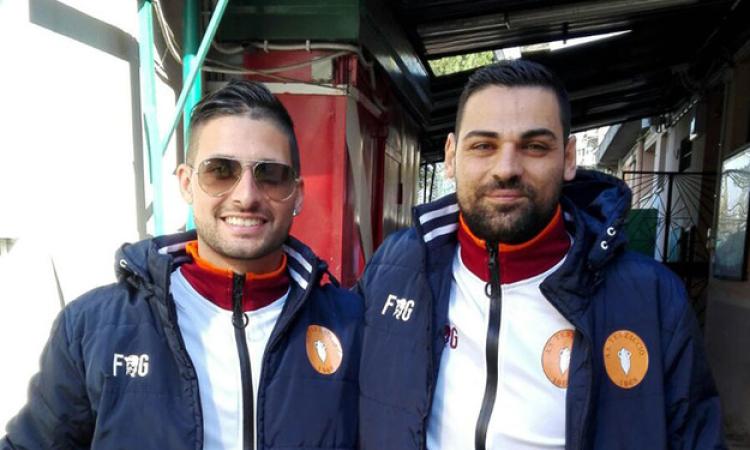 Mister Rossi (a sinistra) ed il vice Sellitto (a destra)