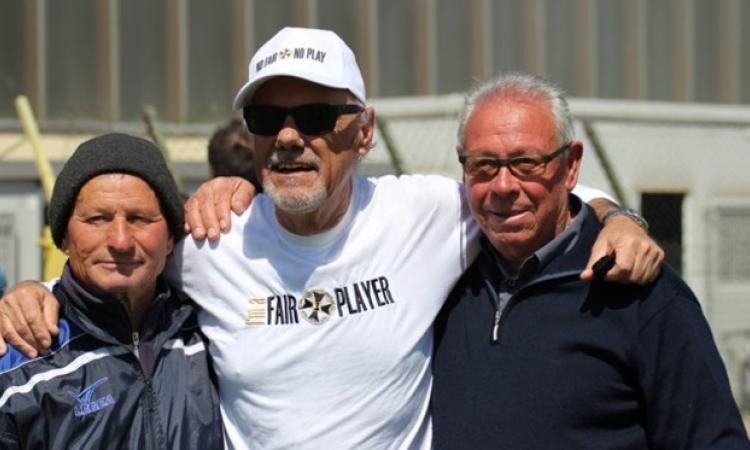Capponi, al centro (foto Tarani)