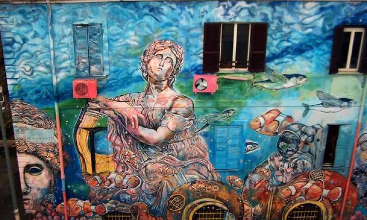 Street Art sui muri del quartiere