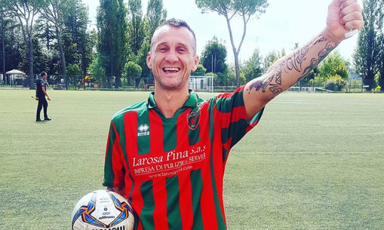 Il bomber del Fidene, Faggetti  ©foto Facebook