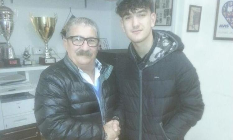 Sibilia assieme al nuovo acquisto Camelio
