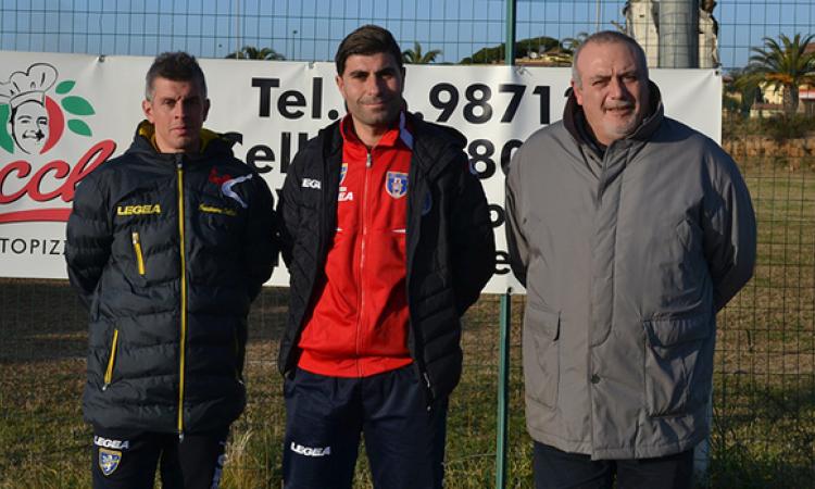 Mario Guida (al centro), insieme a Walter Broccolato e Roberto Guerra