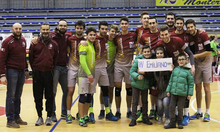 Serie C - Monterotondo ok in 4 set su Prati