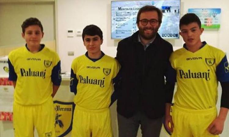 Perseu, Perutti e Temperini in prova al Chievo