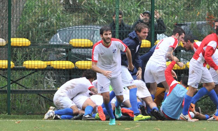 Andrea De Vincenzi in uno scatto del match con la Cpc (@DelGobbo)