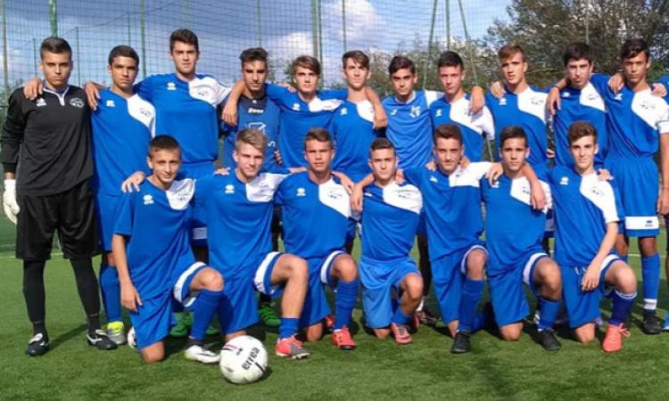 Gli Allievi Fascia B azzurri ©ssdottavia.it