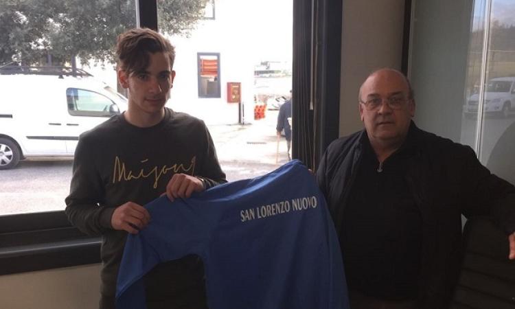 La presentazione del nuovo giocatore