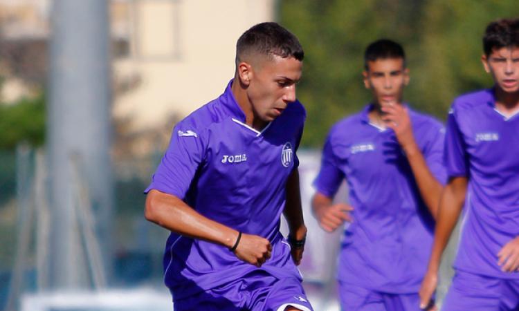Dioguardi ,autore del primo gol biancoviola ©shotsport
