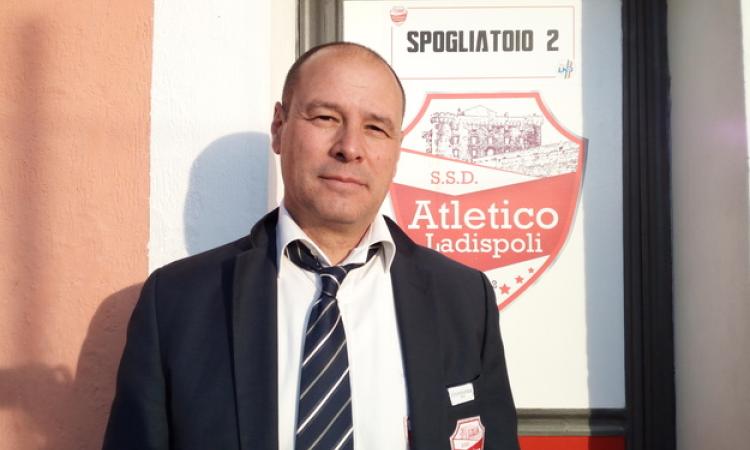 Il tecnico dell&amp;apos;Altetico Ladispoli Fabrizio Carbone GR© 