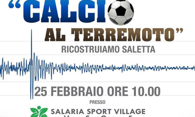 Sabato 18 la presentazione di "Calcio al Terremoto"