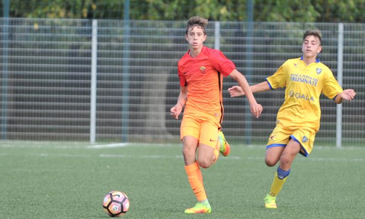Calafiori, grande esordio con l&amp;apos;Under 16 © Del Gobbo