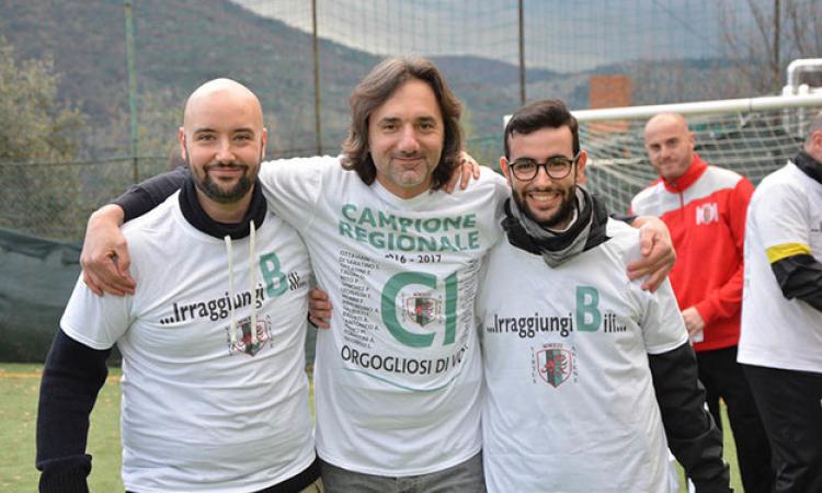 Da sinistra Alessio Vinci, Andrea Mestichella e Gabriele Vinci