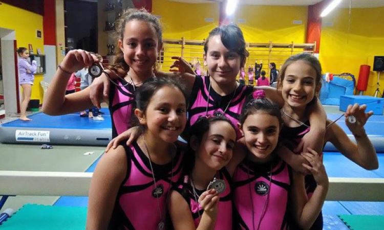 Le ragazze della ginnastica artistica